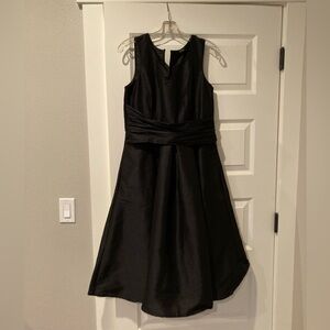 Eshakti Black Tea Length Dress